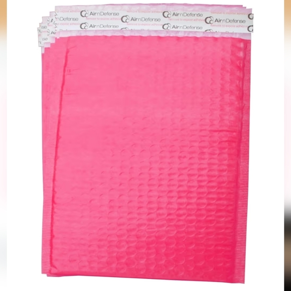 🆕️(10)Pink Bubble Mailers (11.25x16) - Picture 2 of 3